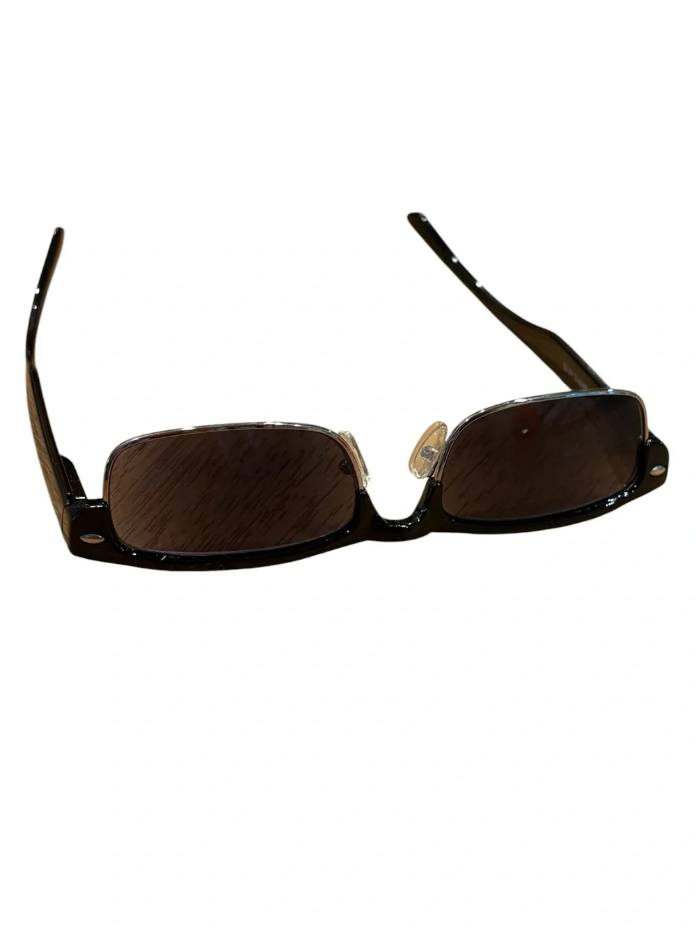 Black 2.75 Close-up Half-Frame Women's Sunglasses